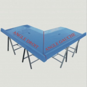 TABLE D’ANGLE BLEUE DROIT OU GAUCHE
