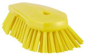 BROSSE PAPILLON A MAIN JAUNE