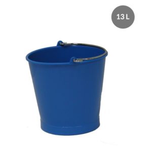 SEAU BLEU 13L