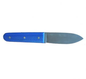 COUTEAU COQUILLE 11 CM BLEU