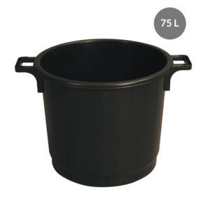 POUBELLE 75L NOIR