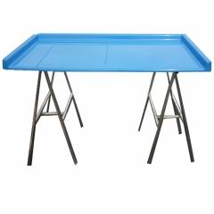 TABLE DE PRÉPARATION 1.50M BLEU